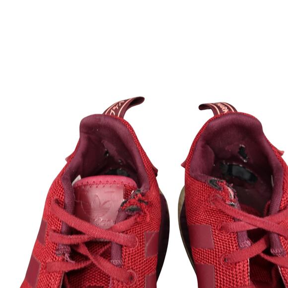 Adidas Shoes Mens 10.5 Athletic Trainers NMD R2 Collegiate Burgundy Casual Run